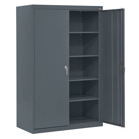 metal locking cabinets with shelves